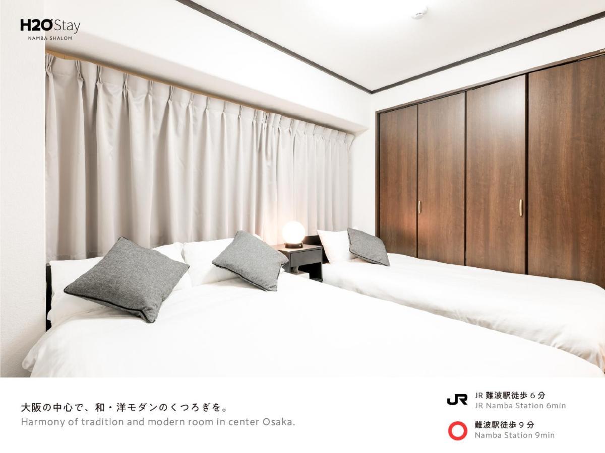 H2O Stay Namba Shalom - Newly Remodeled! 2020年7月リニューアルオープン โอซาก้า ห้อง รูปภาพ