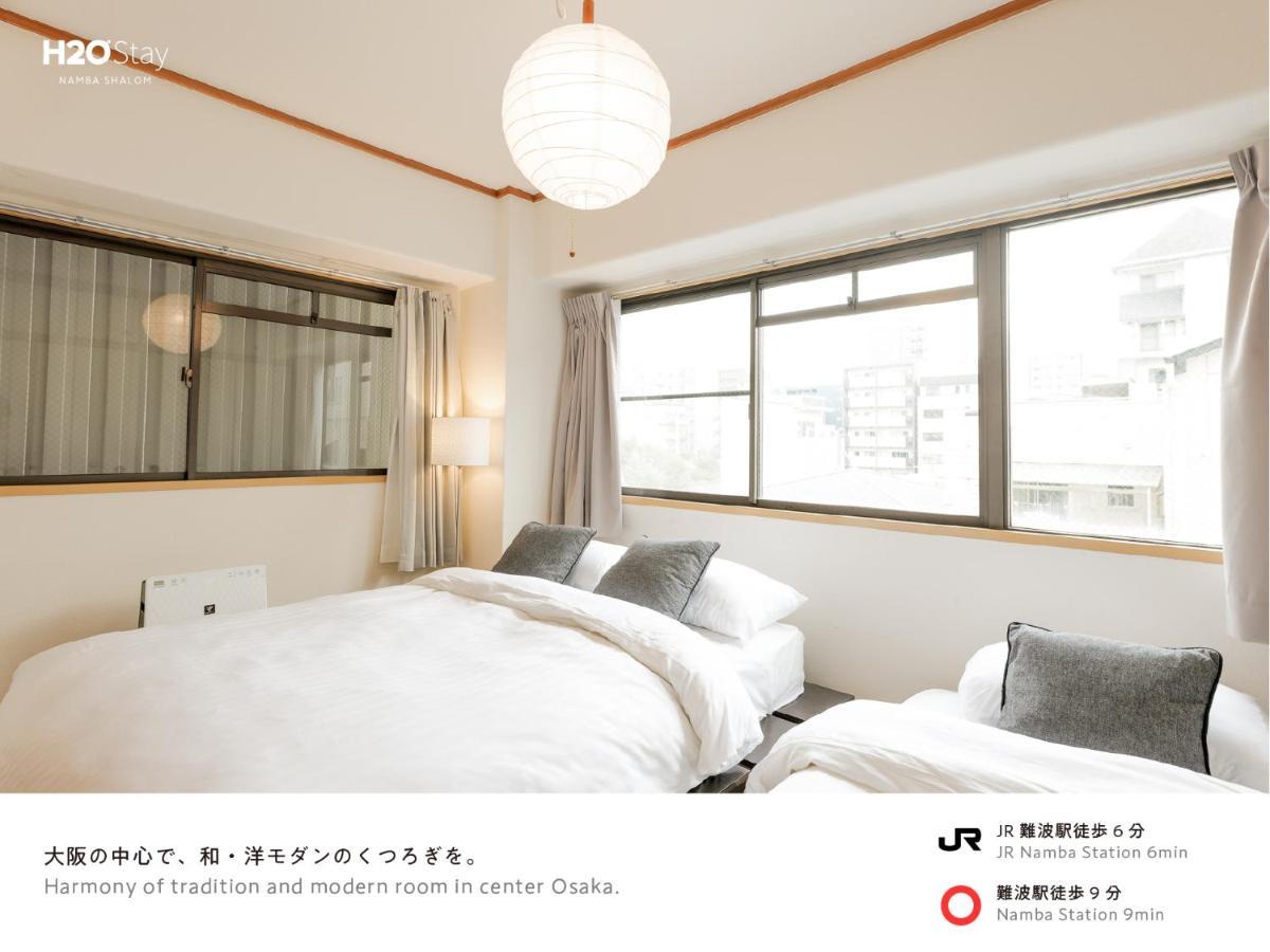 H2O Stay Namba Shalom - Newly Remodeled! 2020年7月リニューアルオープン โอซาก้า ห้อง รูปภาพ